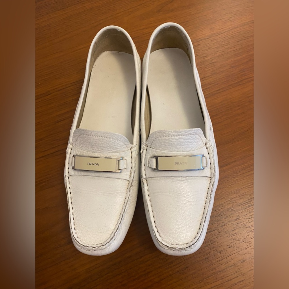 Prada Leather Loafers